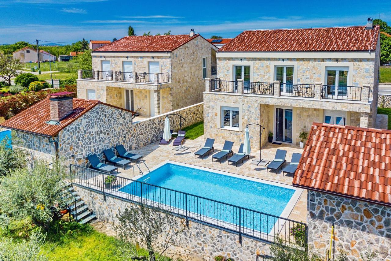 Luxury Stone Villa With Pool - Brisevo ภายนอก รูปภาพ