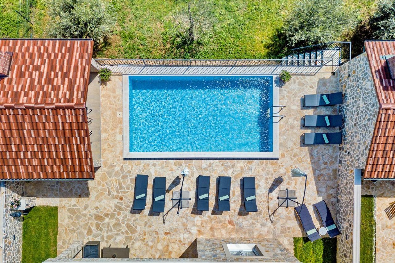 Luxury Stone Villa With Pool - Brisevo ภายนอก รูปภาพ